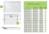 Sanplast B-M/Space 100x90 öntött márvány zuhanytálca