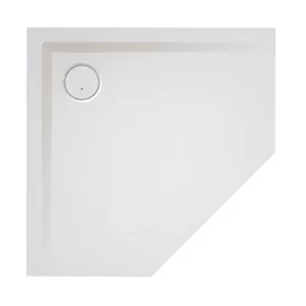   Sanplast BPK-M/Space 90x90 ötszögletű öntött műmárvány zuhanytálca