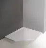 Sanplast BPK-M/Space 90x90 ötszögletű öntött műmárvány zuhanytálca