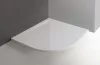 Sanplast BP-M/Space 80x80 íves öntött márvány zuhanytálca