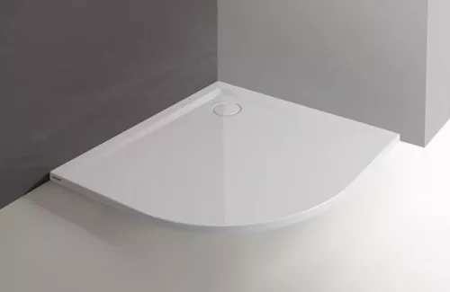 Sanplast BP-M/Space 80x80 íves öntött márvány zuhanytálca