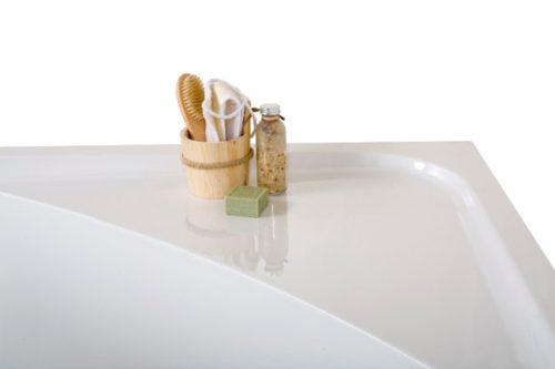 WA/Free 160x90 aszimmetrikus akril kád részlet