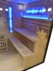 Sanotechnik Luxor 1 kétszemélyes finn szauna