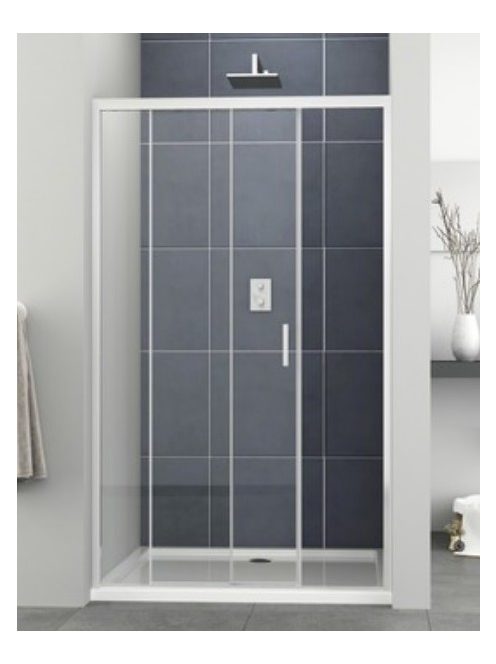 Elite 120 cm tolóajtós zuhanyajtó - tolóajtó - Aquatrade Online Fürdőszoba