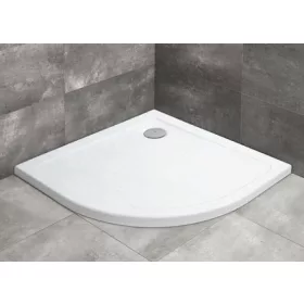 Radaway Doros Stone A 80x80 íves akril zuhanytálca