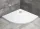 Radaway Doros Stone A 80x80 íves akril zuhanytálca
