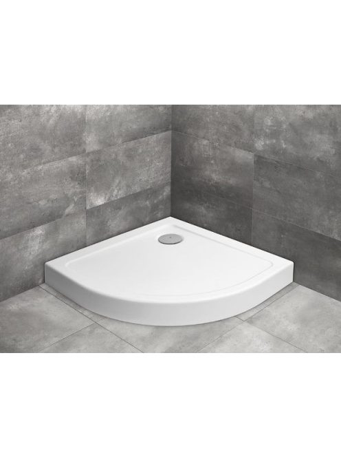Doros Stone A Compact 90x90 íves akril zuhanytálca fehér