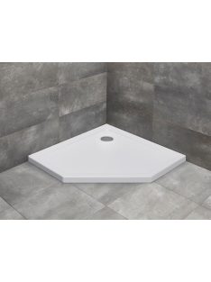Doros PT 100x100 cm ötszögletű akril zuhanytálca