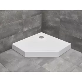 Radaway Doros PT Compact 90x90 ötszögletű zuhanytálca