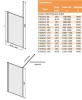 Sanplast P/Basic 100 cm zuhanyfal