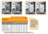 Sanplast kpl-KCDJ/CLII-M 120x90 hátfalas komplett zuhanykabin