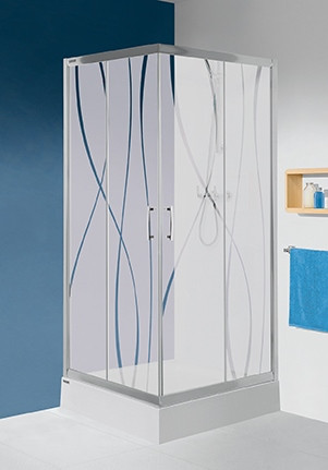 KN/TX5b-90 zuhanykabin w15 üveggel