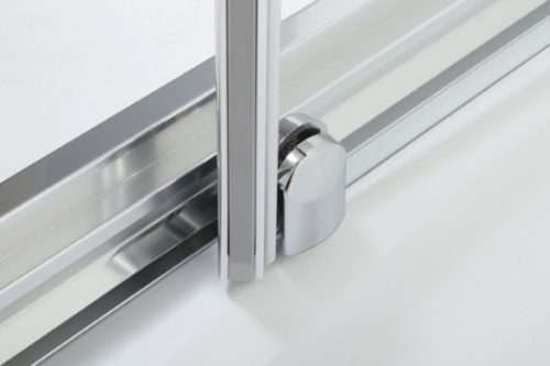 KN/TX5b 100x100 szögletes tolóajtós zuhanykabin részlet