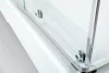 KN/TX5b 100x80 szögletes tolóajtós zuhanykabin részlet