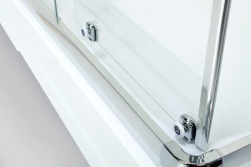 KN/TX5b 100x80 szögletes tolóajtós zuhanykabin részlet