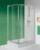 Sanplast KN/TX5b 100x90 szögletes zuhanykabin