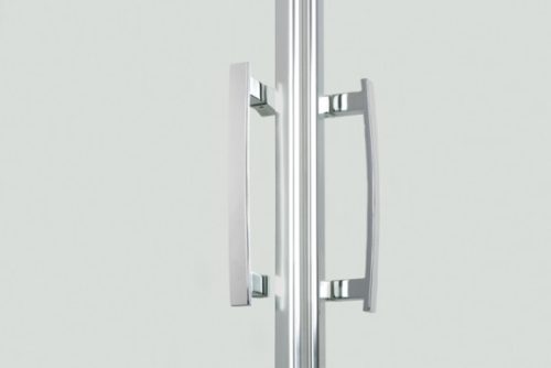 KN-kpl/Tx5b-100 szögletes zuhanykabin szett fogantyús