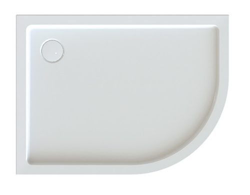 Kpl-L-KP4-TX5b 120x80 íves zuhanykabin tálca 