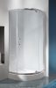 Sanplast KP1-kpl-H-DJa/TX5b 80x80 íves, nyílóajtós zuhanykabin tálcával