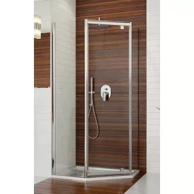 Sanplast PKDJA/TX5b 90x90 ötszögletű zuhanykabin
