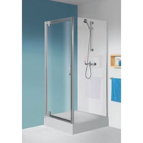 DJ/TX5b 90 + SS0/TX5b 100 nyílóajtós zuhanykabin elölnézet