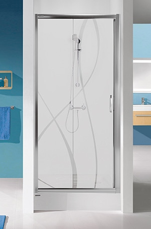 Sanplast D2/TX5b-110 cm tolóajtós zuhanyajtó