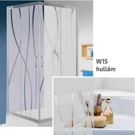 W15 üvegminta
