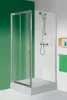 Sanplast D2/TX5b+SS0/TX5 120x80 szögletes zuhanykabin