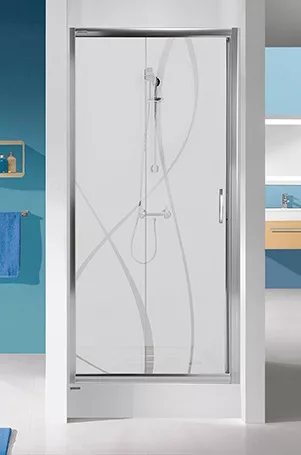 Sanplast D2/TX5-120 tolóajtós zuhanyajtó