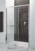 Sanplast D2/Freezone 140 cm tolóajtós zuhanyajtó 