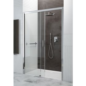 Sanplast D2/Freezone 160 cm tolóajtós zuhanyajtó 