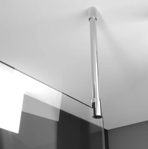 P/Free II 140 cm zuhanyfal  függőleges kitámasztó