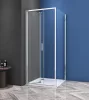 Sanotechnik Sanoslim 100x80 cm csuklóajtós zuhanykabin