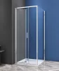 Sanotechnik Sanoslim 90x100 cm csuklóajtós zuhanykabin