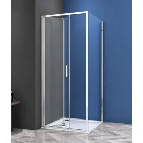 Sanotechnik Sanoslim 90x90 cm csuklóajtós zuhanykabin