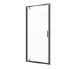 Sanotechnik Sanoslim Black 70 cm nyíló zuhanyajtó