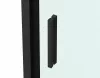 Sanotechnik Sanoslim Black 70 cm nyíló zuhanyajtó