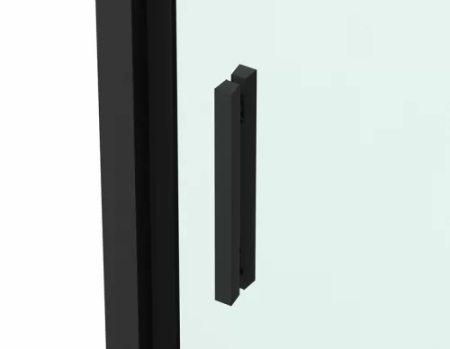 Sanotechnik Sanoslim Black 90 cm nyíló zuhanyajtó