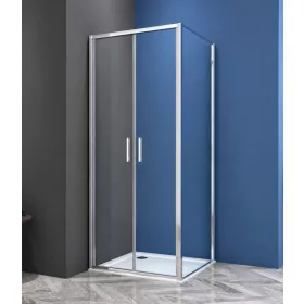 Sanotechnik Sanoslim 100x100 cm nyílóajtós zuhanykabin