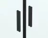 Sanotechnik Sanoslim Black 80 cm kétszárnyú zuhanyajtó