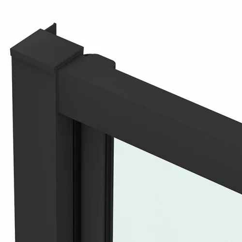 Sanotechnik Sanoslim Black 80 cm kétszárnyú zuhanyajtó