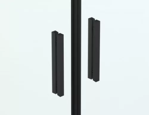 Sanotechnik Sanoslim Black 90 cm kétszárnyú zuhanyajtó