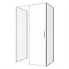 Sanotechnik Sanoslim 100x100x100 falsíkra szerelhető tolóajtós zuhanykabin