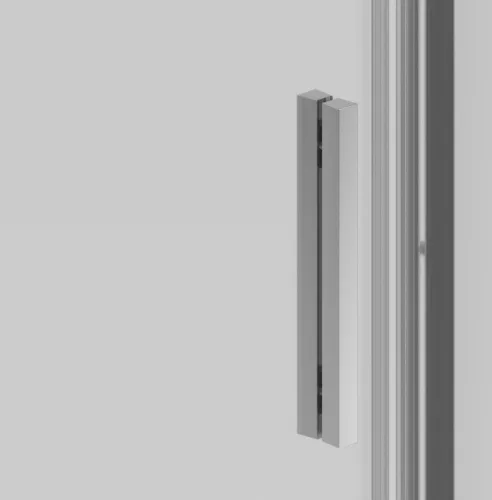 Sanotechnik Sanoslim 100x80x80 falsíkra szerelhető tolóajtós zuhanykabin