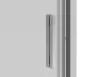 Sanotechnik Sanoslim 120 cm tolóajtós zuhanyajtó