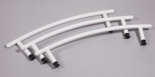 Szíriusz 600x770 íves fürdőszobai csőradiátor