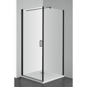 Sanotechnik Elite Black 80x80 cm zuhanykabin