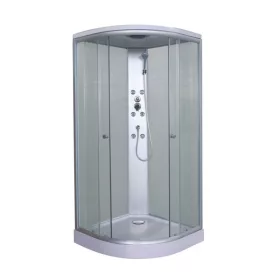   Sanotechnik TC01 90x90 hátfalas komplett hidromasszázs zuhanykabin