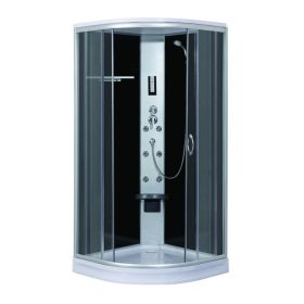   Sanotechnik TR70 90x90 cm hátfalas komplett hidromasszázs zuhanykabin