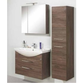   Sanglass Trend Plus 85 cm fürdőszobabútor Lávaszürke Fleetwood színben